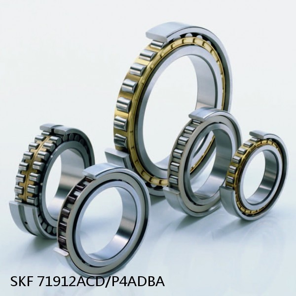 71912ACD/P4ADBA SKF Super Precision,Super Precision Bearings,Super Precision Angular Contact,71900 Series,25 Degree Contact Angle
