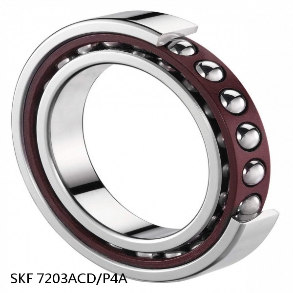 7203ACD/P4A SKF Super Precision,Super Precision Bearings,Super Precision Angular Contact,7200 Series,25 Degree Contact Angle #1 small image