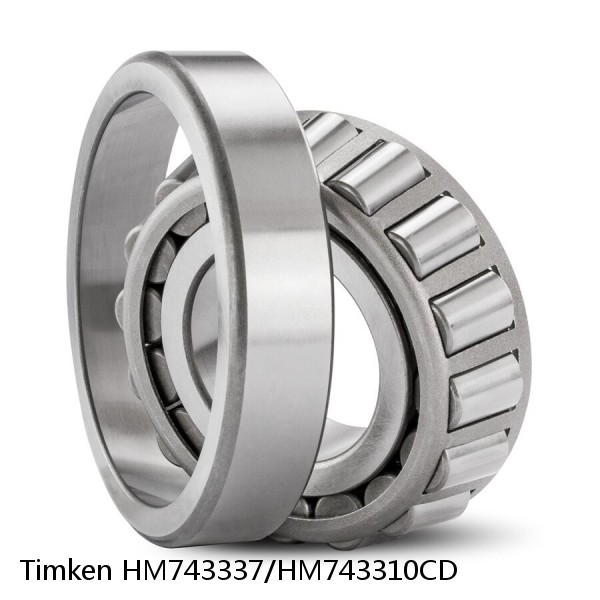 HM743337/HM743310CD Timken Tapered Roller Bearing Assembly