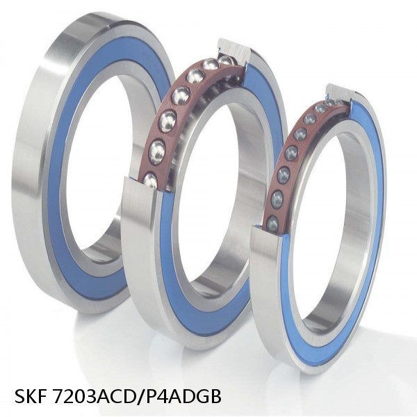 7203ACD/P4ADGB SKF Super Precision,Super Precision Bearings,Super Precision Angular Contact,7200 Series,25 Degree Contact Angle #1 image